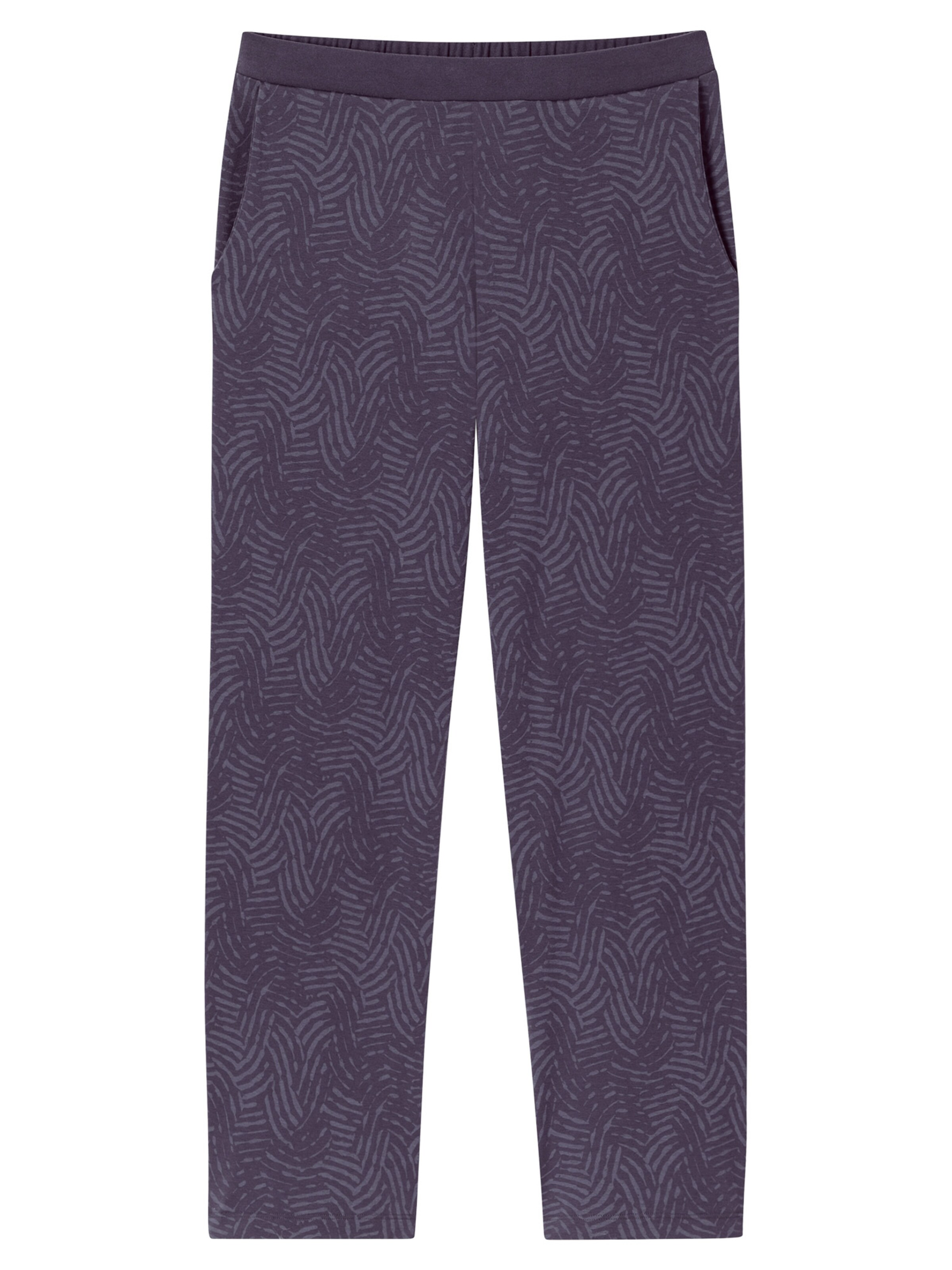 SCHIESSER Pajama 'Selected Premium Warming' in Purple