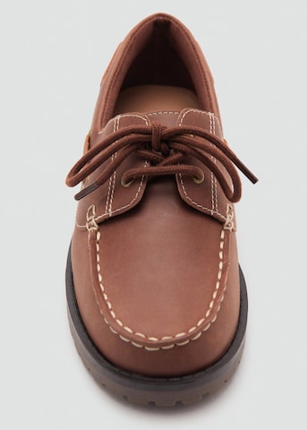 MANGO KIDS Flats 'Josep' in Brown