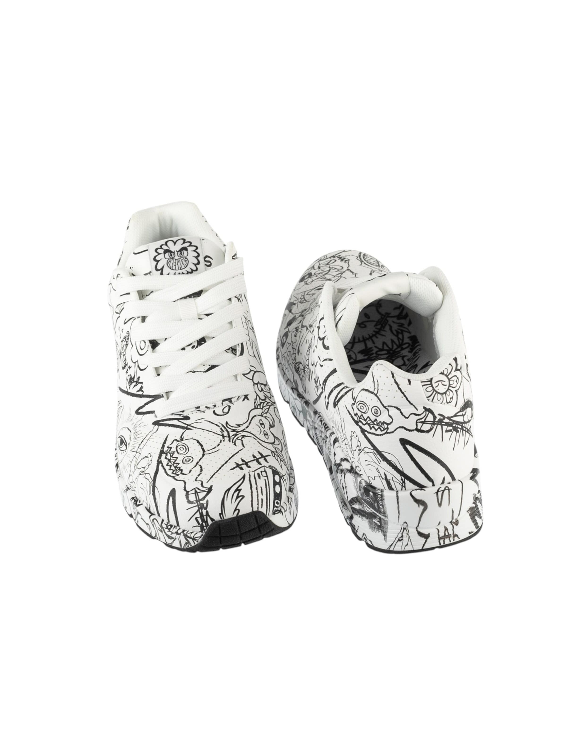Baskets basses 'Skechers Uno - Process Sketch' SKECHERS en blanc