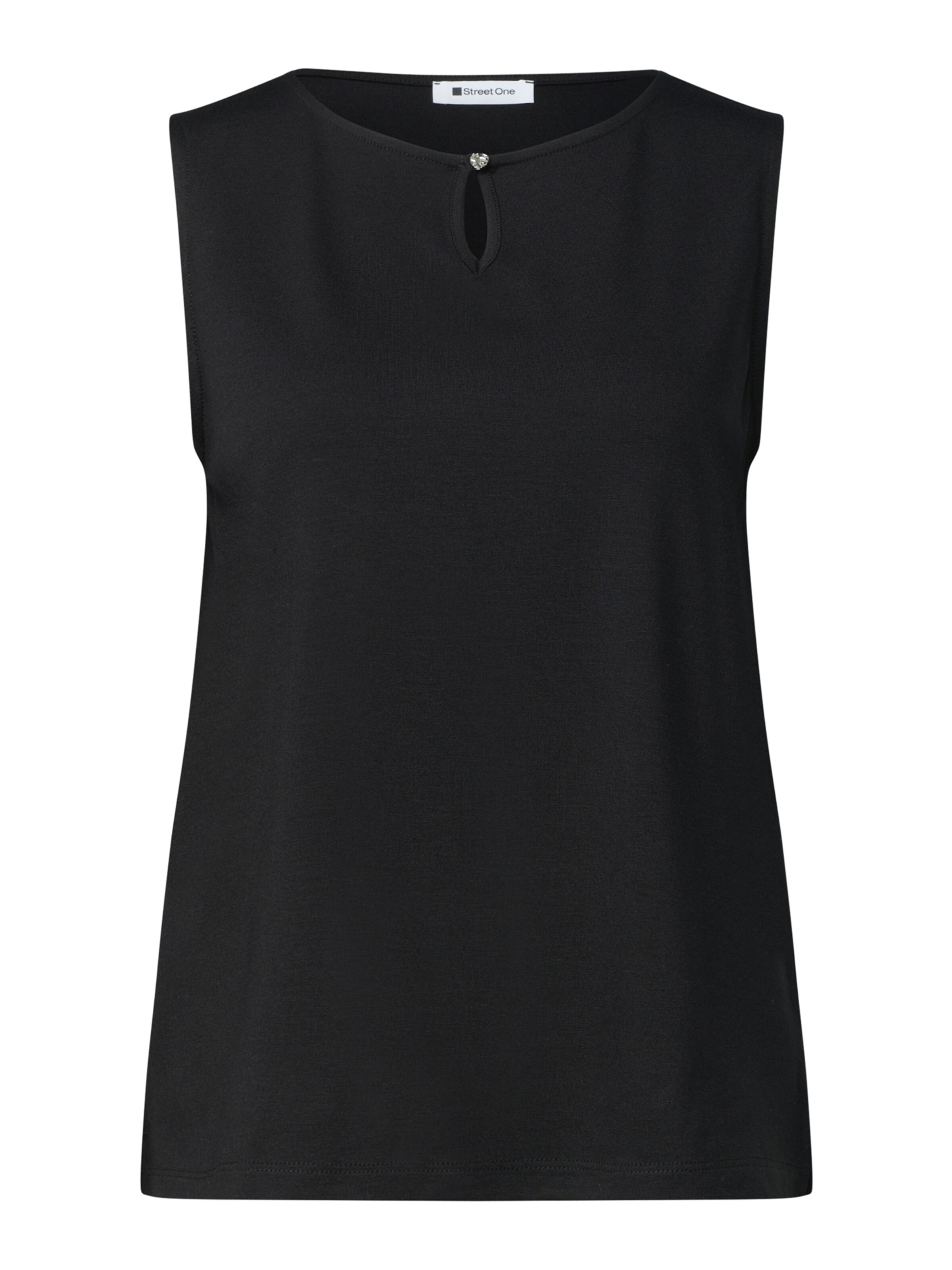 STREET ONE Top in Schwarz: Vorderseite