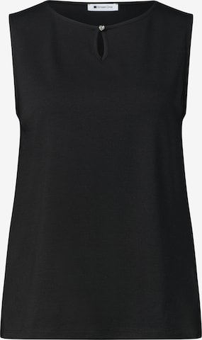 STREET ONE Top in Schwarz: Vorderseite