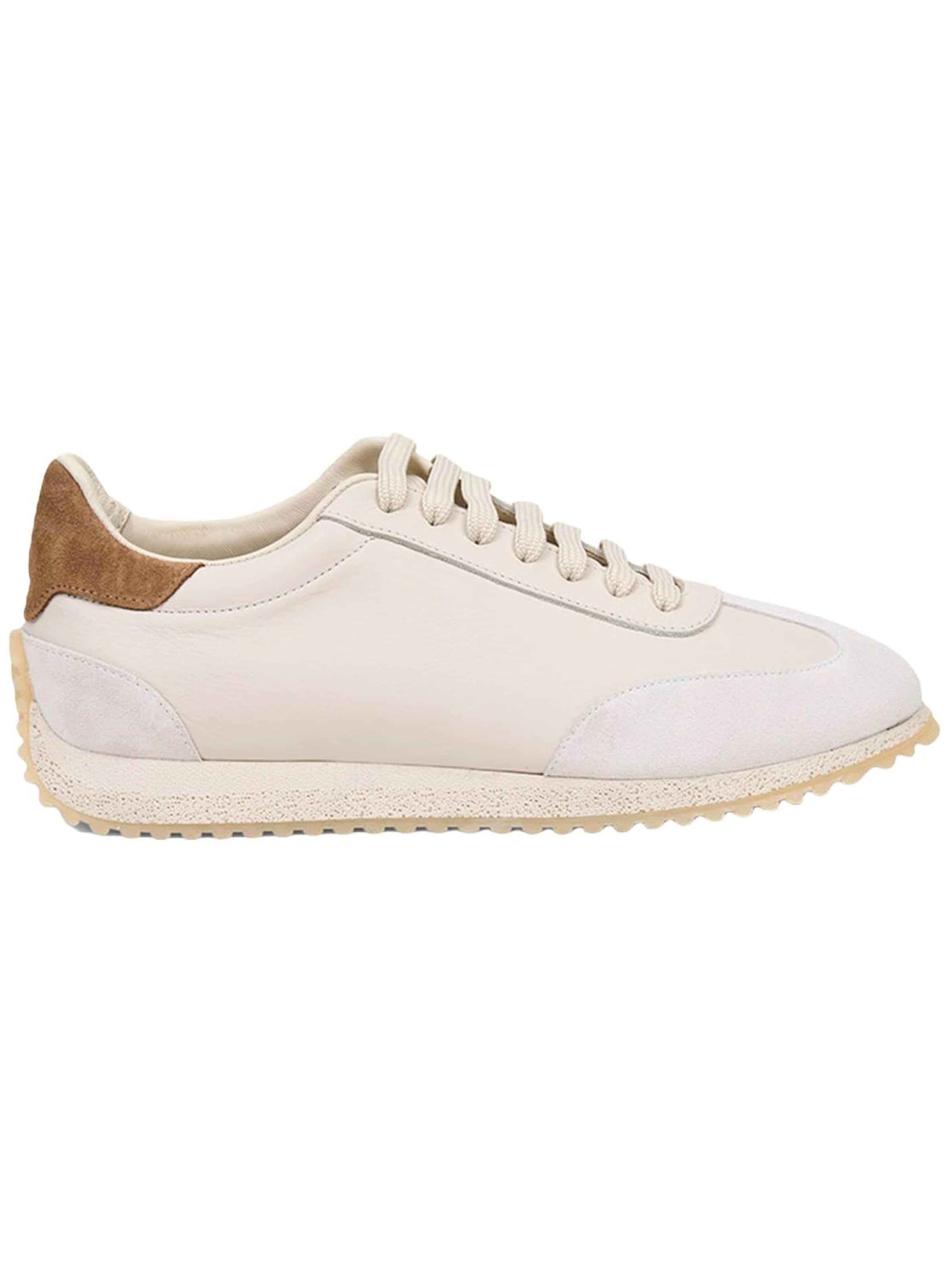 Desa - Zapatillas sin cordones 'Sneaker' en blanco