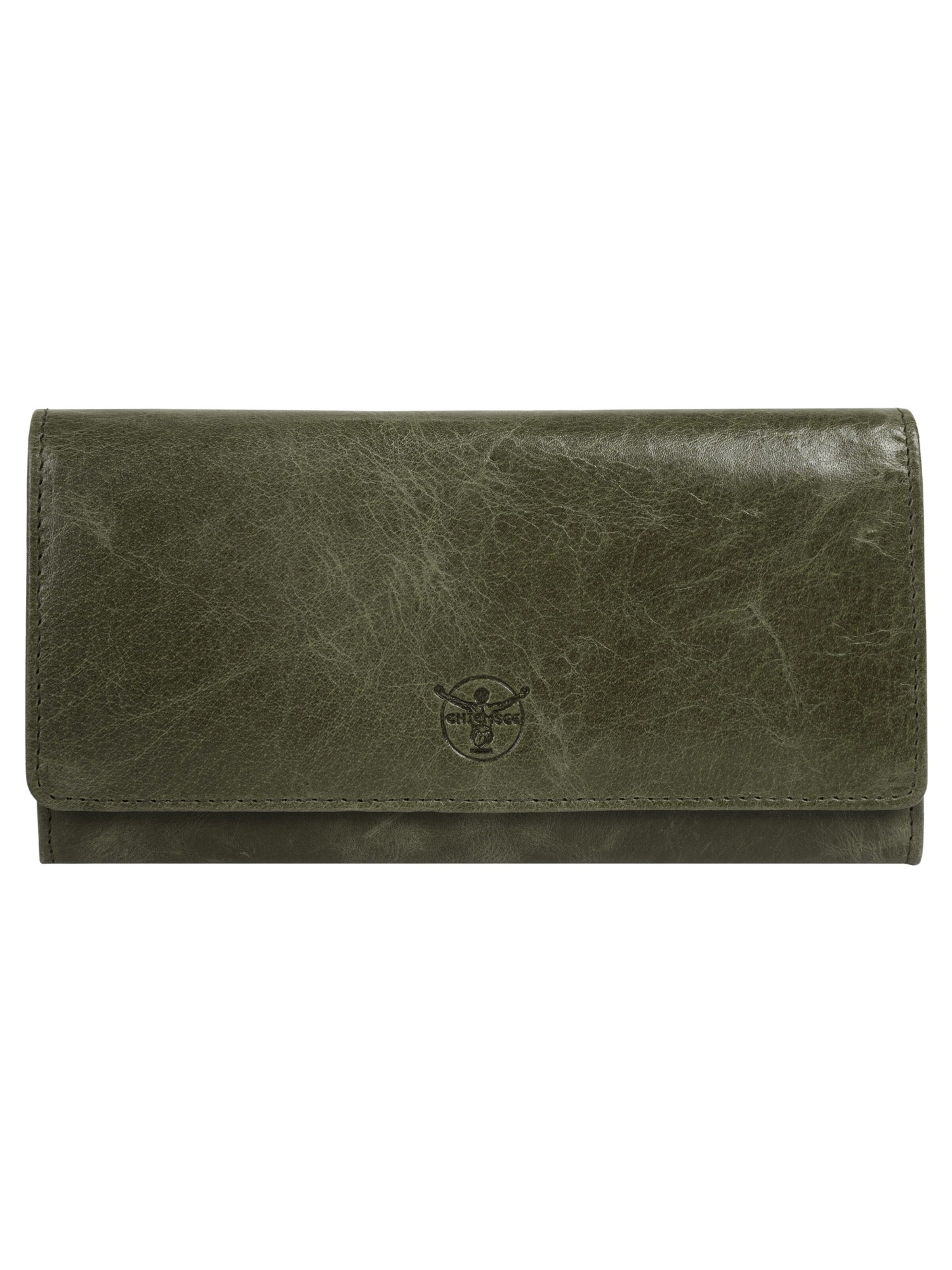 CHIEMSEE Wallet in Green: front