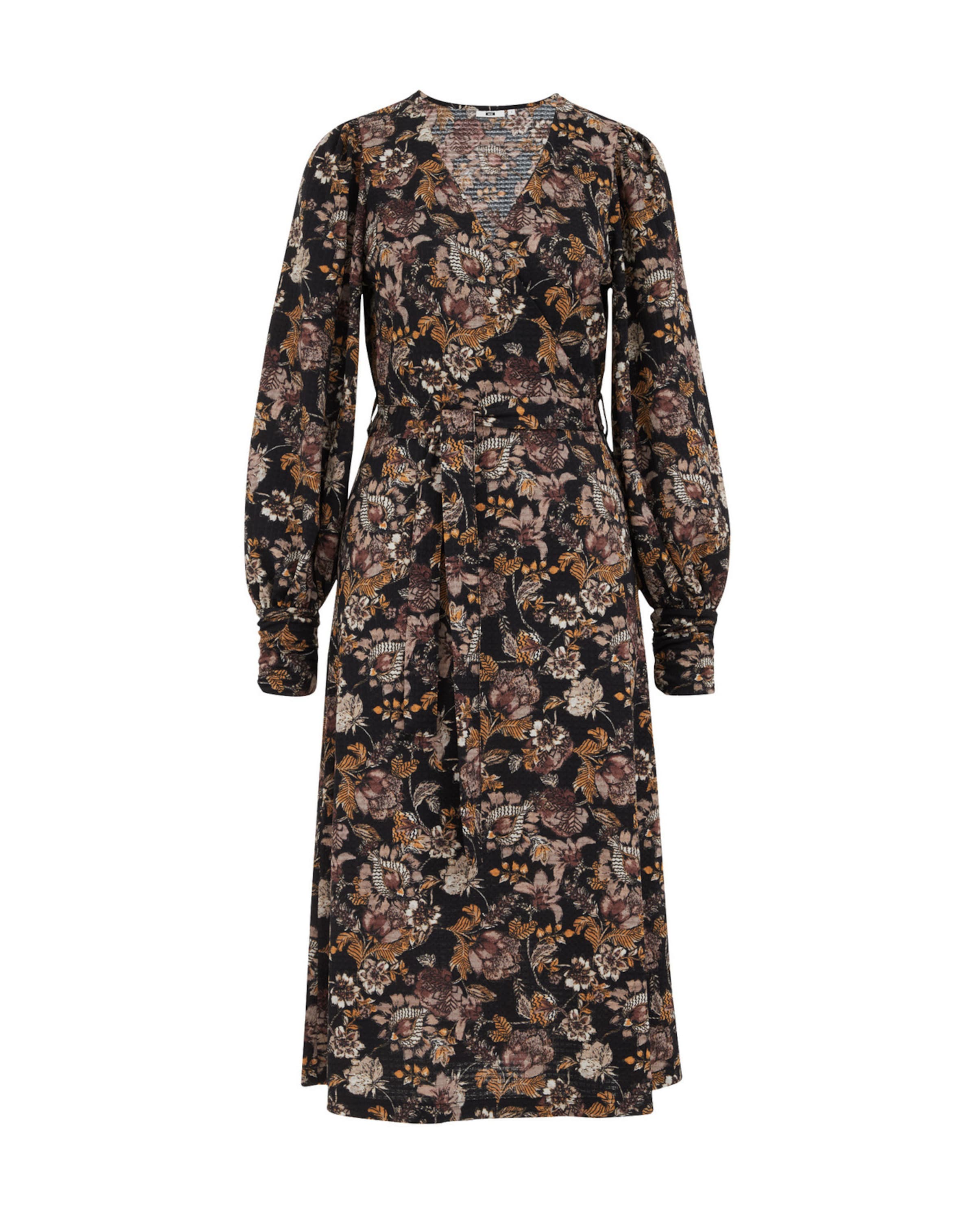 melns WE Fashion Kleita: no priekšpuses