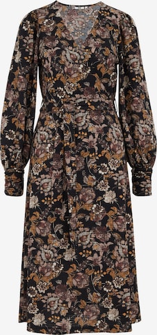 WE FashionHaljina - crna boja: prednji dio