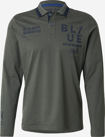 CAMP DAVID Paita värissä vihreä: etupuoli