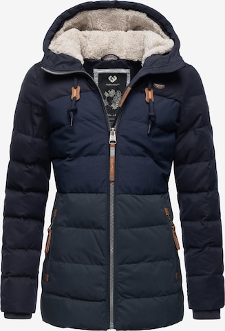 Ragwear Winterjas 'Quantic' in Blauw