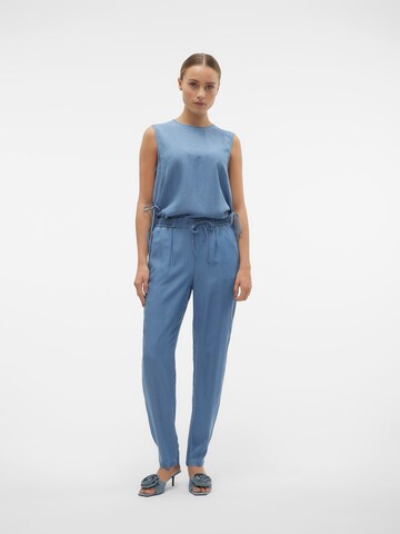VERO MODA Конический (Tapered) Брюки со складками 'VMHARPER' в Синий