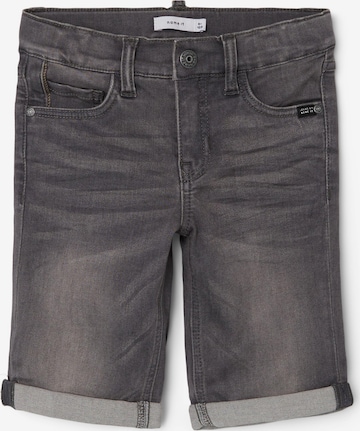 NAME IT Regular Shorts 'Theo' in Grau: predná strana