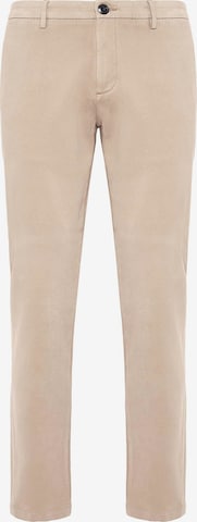 Pantalon Boggi Milano en beige : devant