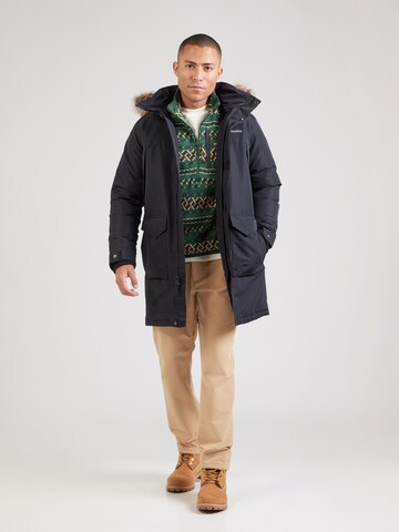 juoda COLUMBIA Laisvalaikio striukė 'Cape Ridge'