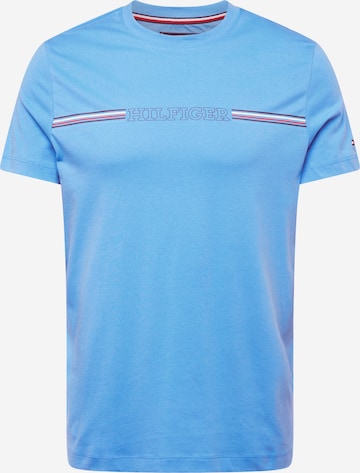 TOMMY HILFIGER Shirt in Blauw: voorkant