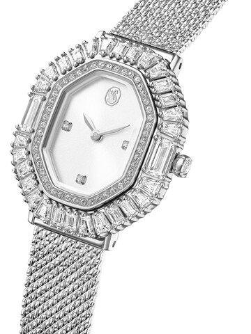 Swarovski Αναλογικό ρολόι σε ασημί