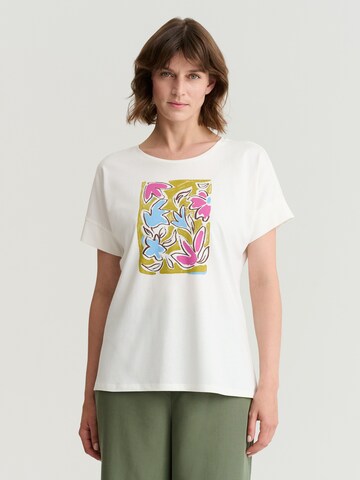 TATUUM Shirt 'Monki 1' in White: front