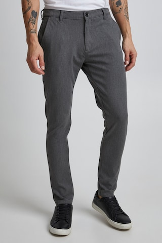 !Solid Slim fit Pants 'TO FREDERIC' in Grey: front