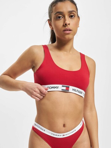 Tommy Hilfiger Underwear Korzetová Podprsenka – červená: přední strana