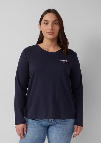 T-shirt s.Oliver en bleu : devant