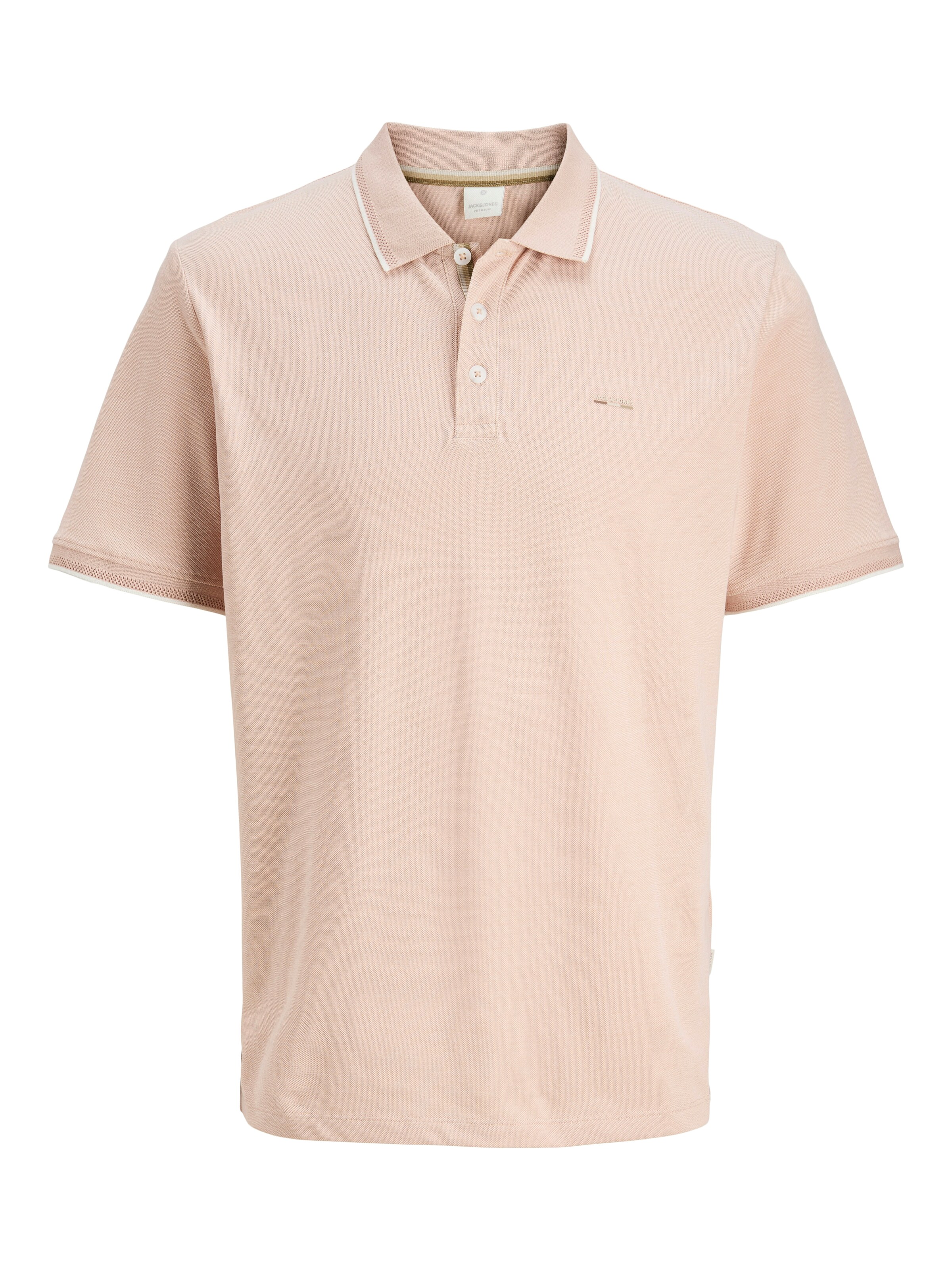 JACK & JONES Poloshirt in Pink: Vorderseite