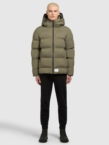 khujo - Casaco de inverno 'Silas2 ' em verde