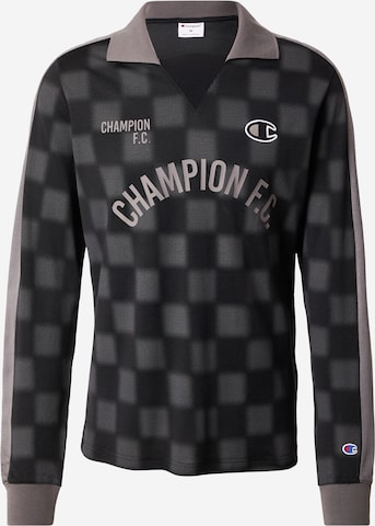 Maglietta di Champion Authentic Athletic Apparel in nero: frontale