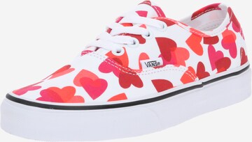 Baskets basses 'Authentic' VANS en rouge : devant