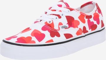 VANS Platform trainers 'Authentic' in Red: front