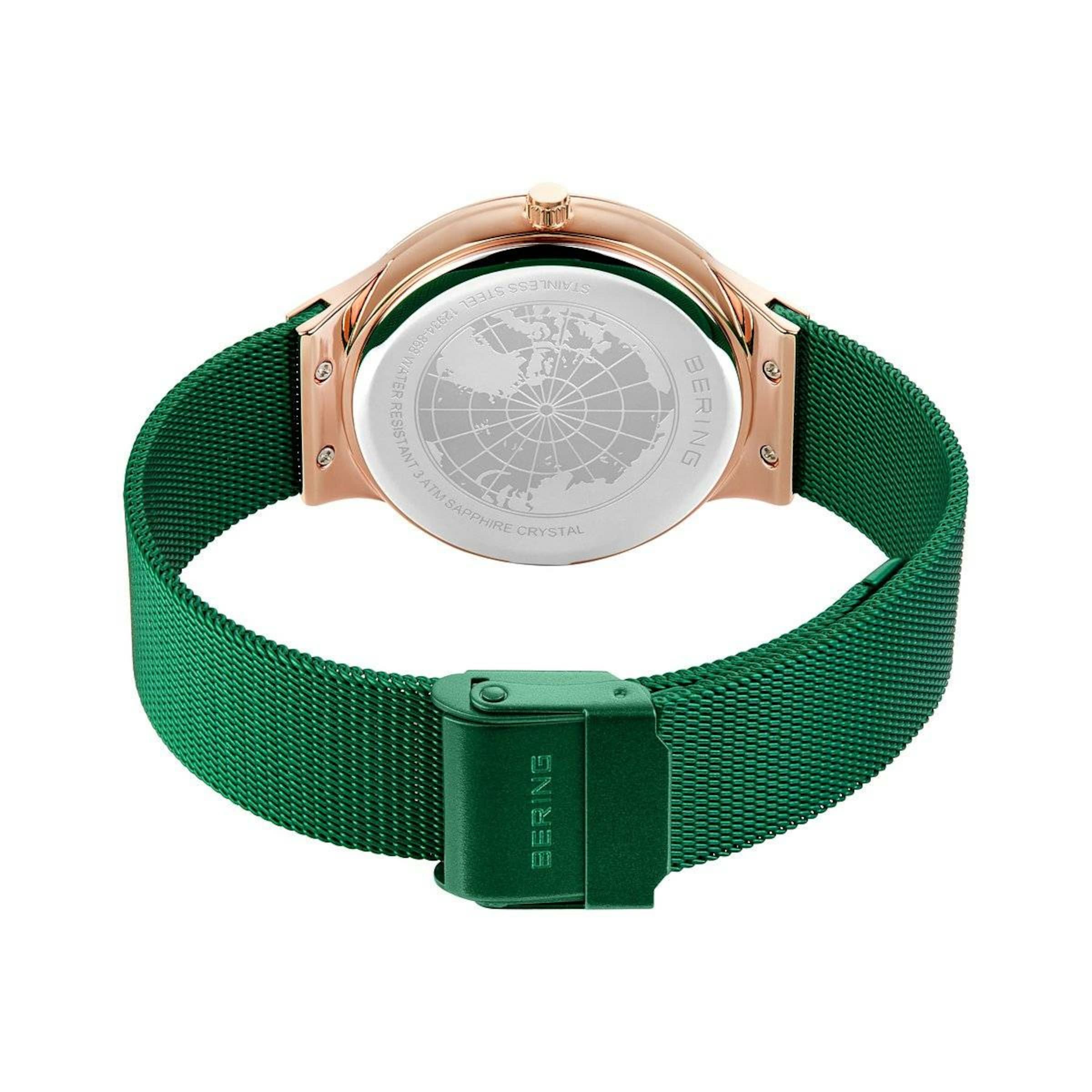 BERING Analoog horloge 'Classic' in Groen