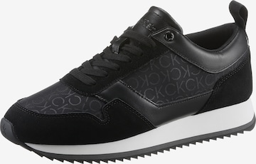 Calvin Klein Sneakers laag in Zwart: voorkant