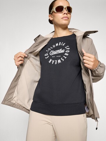 COLUMBIA Спортивный свитшот 'Meridian Creek' в Черный