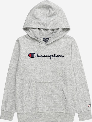 Bluză de molton de la Champion Authentic Athletic Apparel pe gri: față