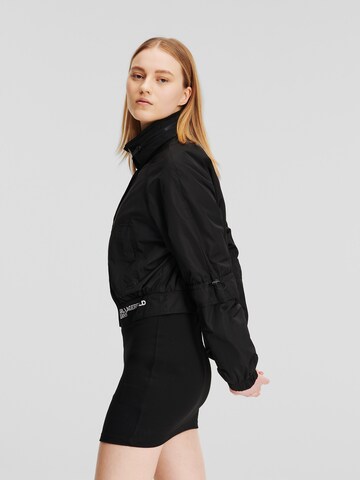 KARL LAGERFELD JEANS Übergangsjacke in Schwarz