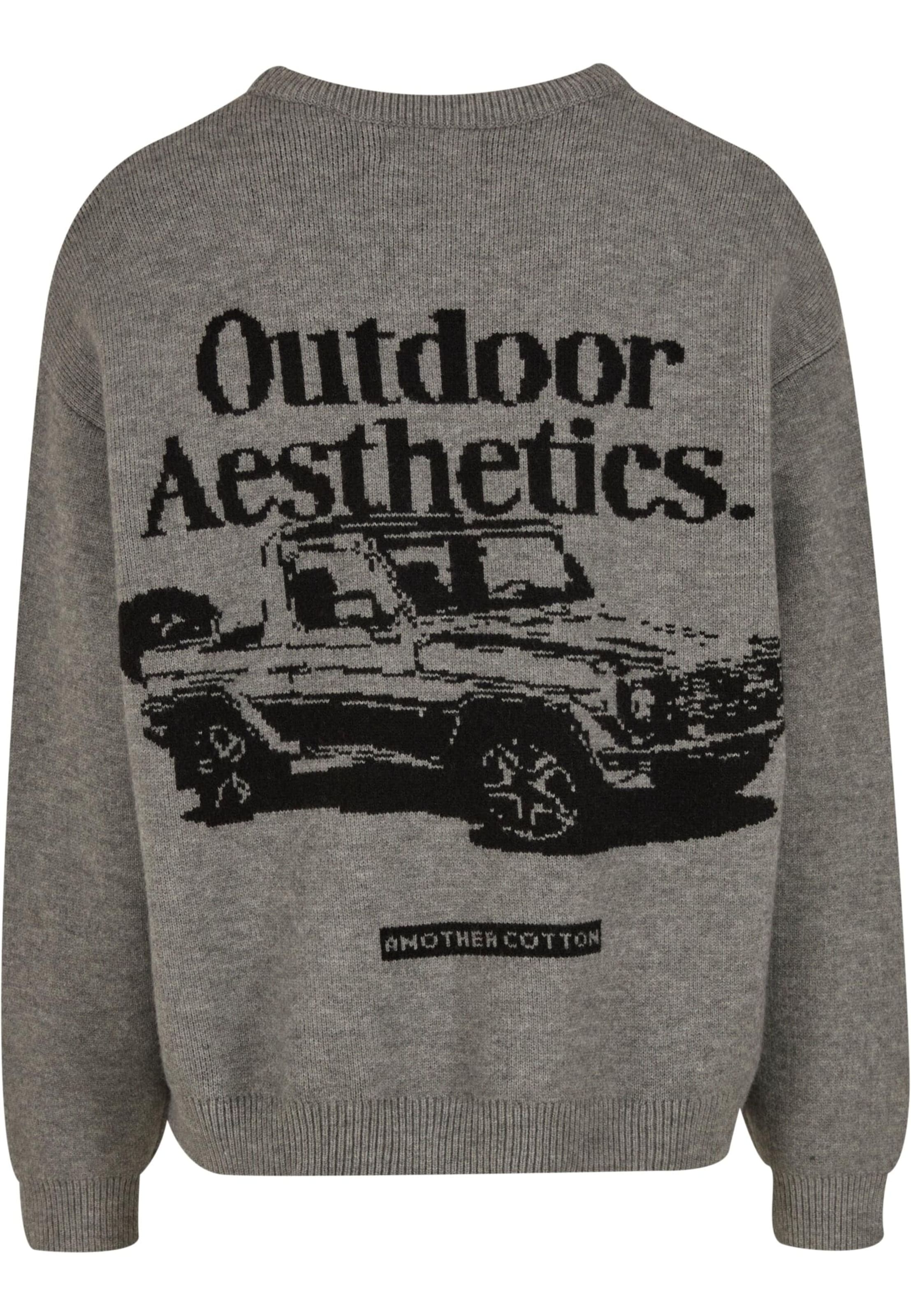 Another Cotton Lab Sweater 'Outdoor Aesthetics' in Grey