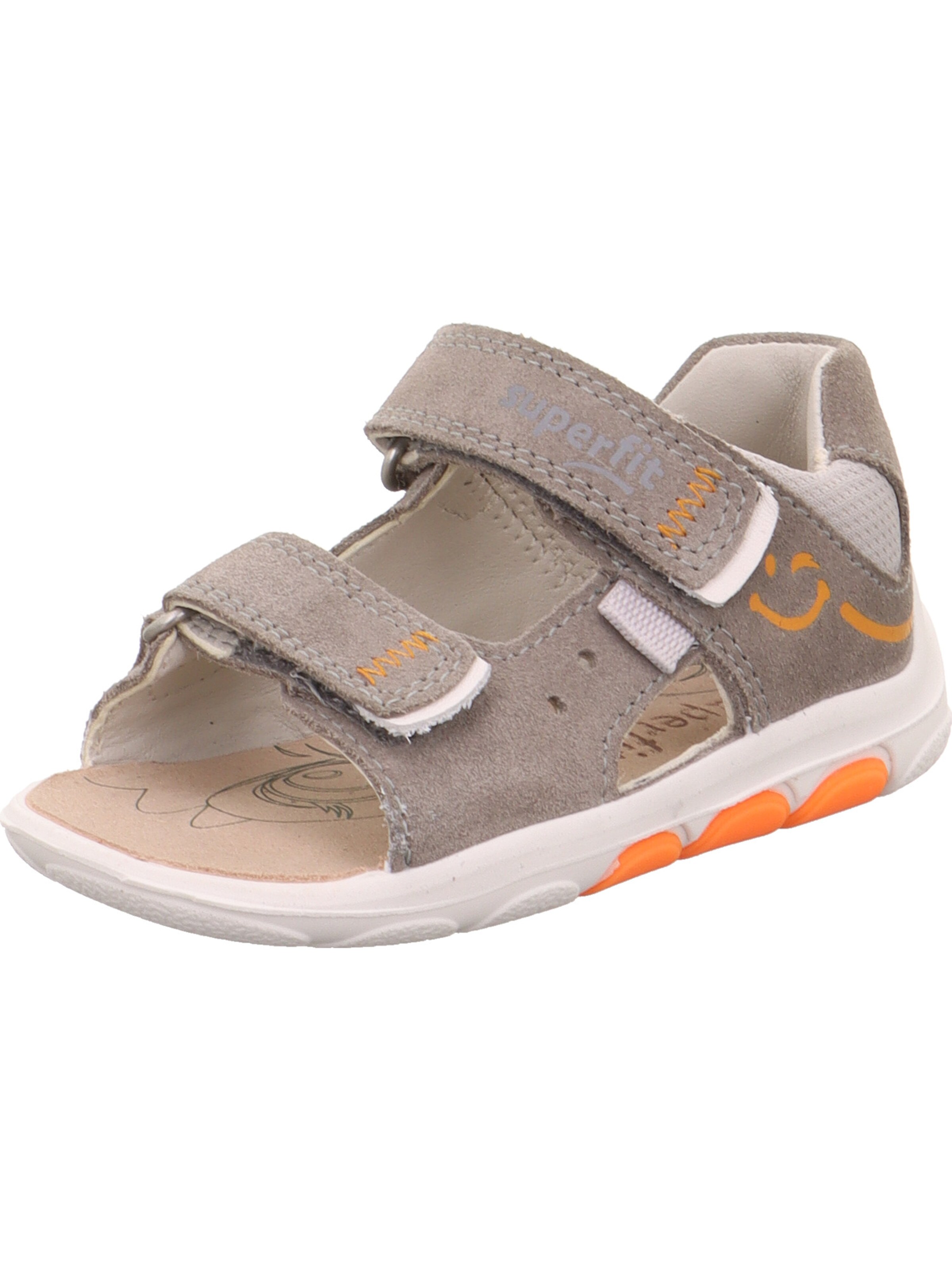 SUPERFIT Sandals 'Nino' in Grey: front
