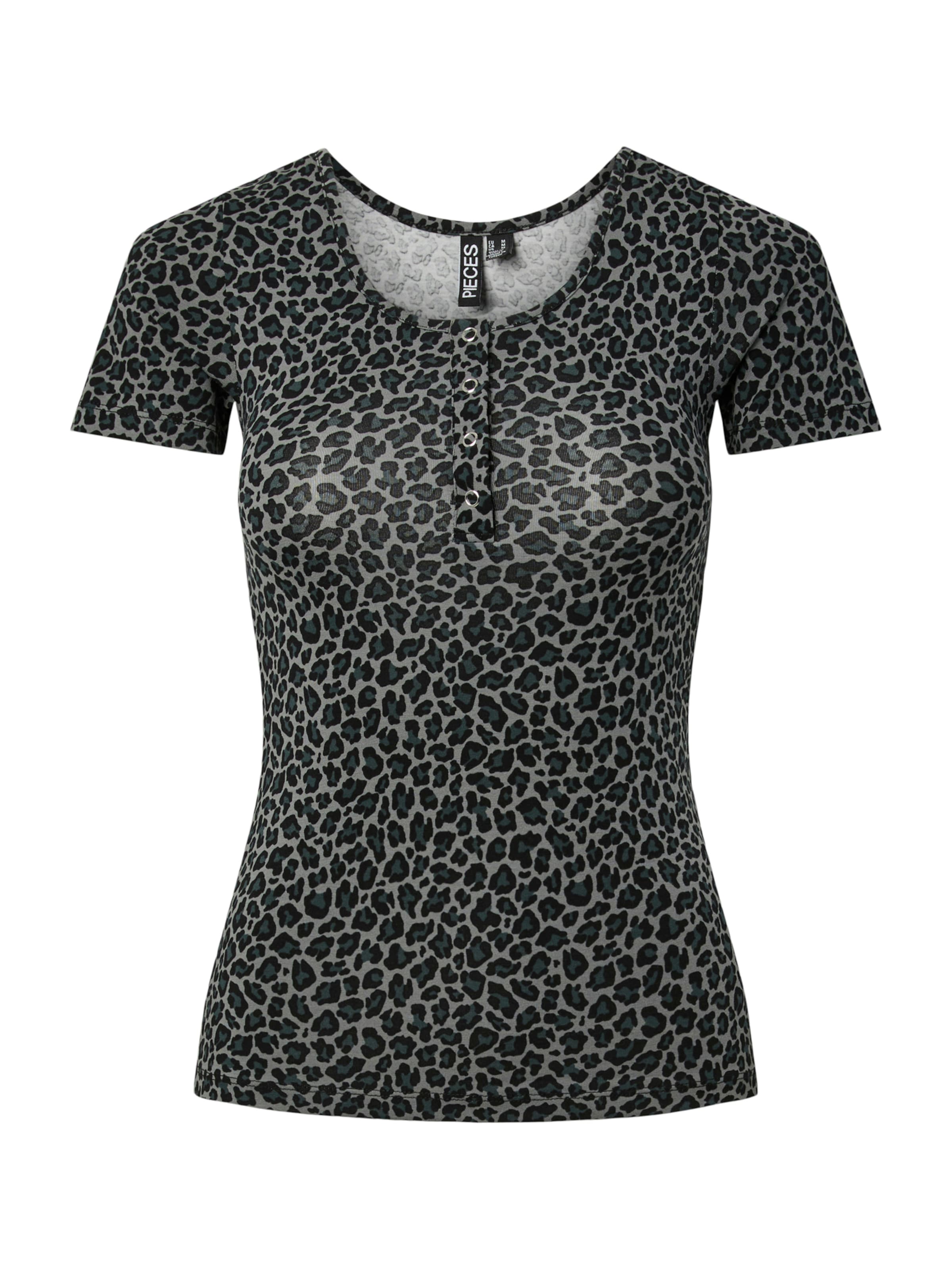 szürke / antracit / grafit PIECES Póló 'PCKITTY', Termék nézet