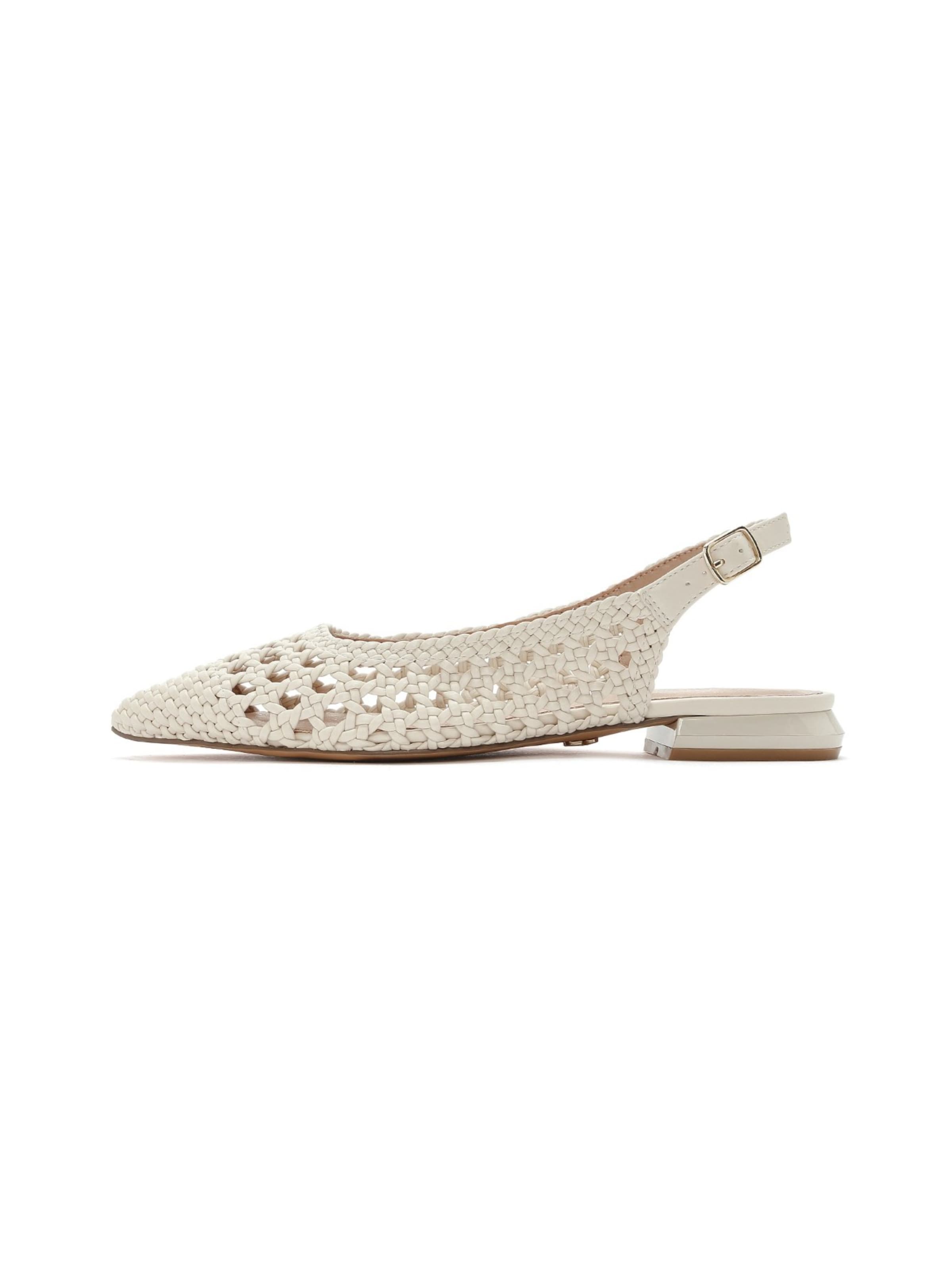 Derimod Slingback pumps in Beige: front