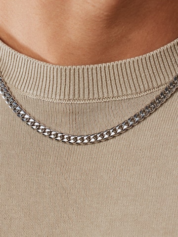 Lucardi Necklace 'Statement' in Silver