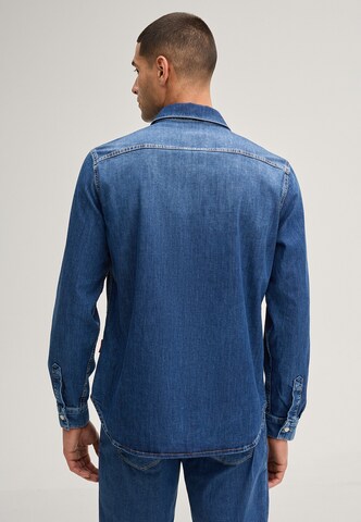 JOOP! Jeans Regular fit Button Up Shirt 'Jiro' in Blue