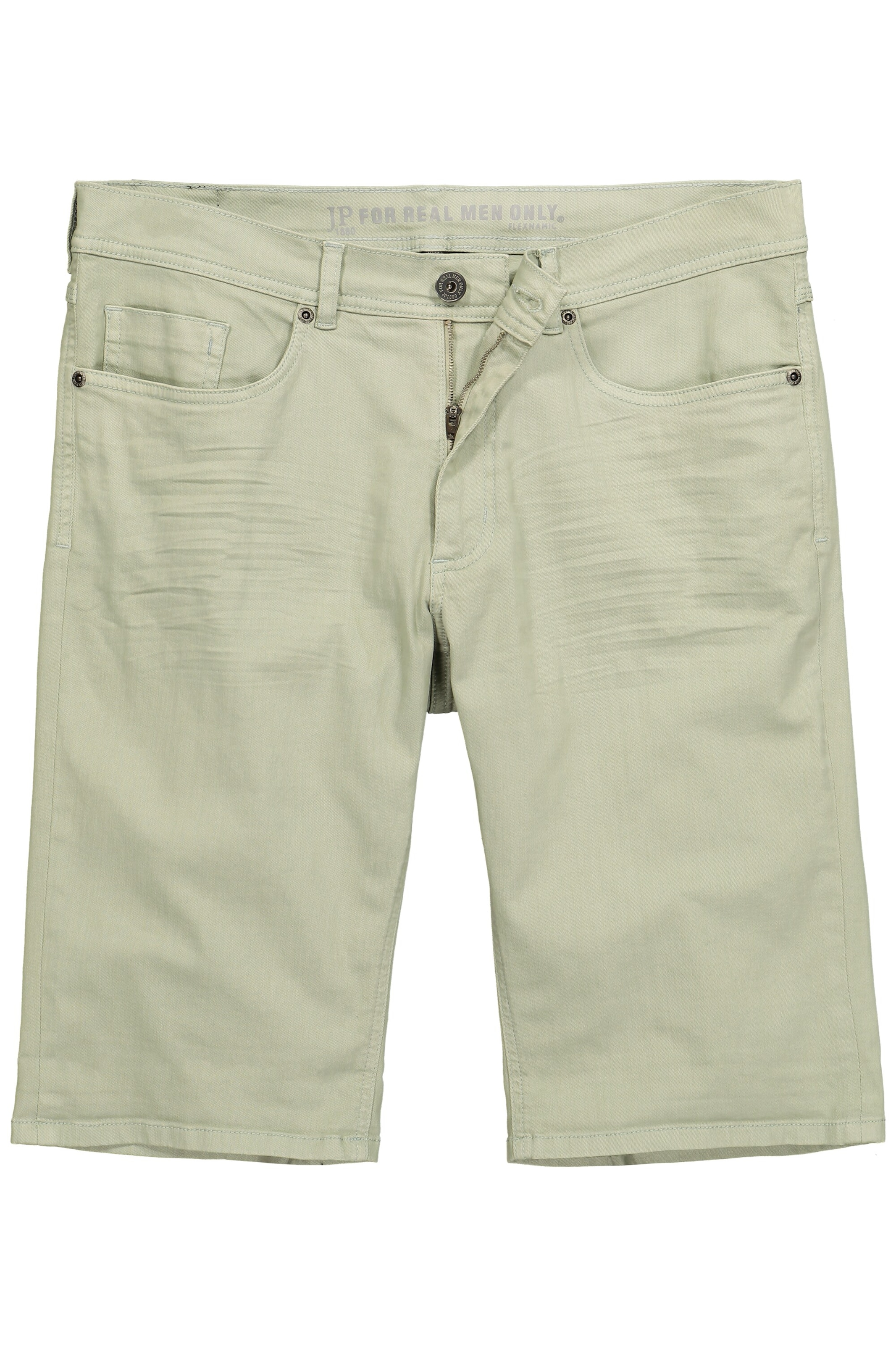 JP1880 Slimfit Broek in Groen: voorkant