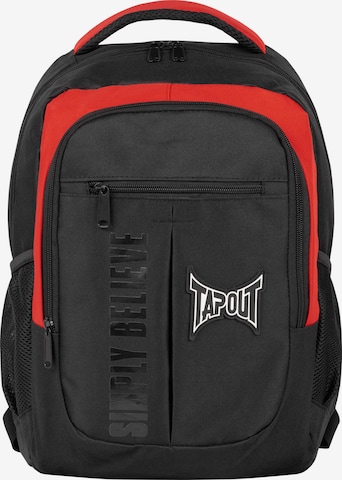 Zaino 'LEAFDALE' di Tapout in nero: frontale