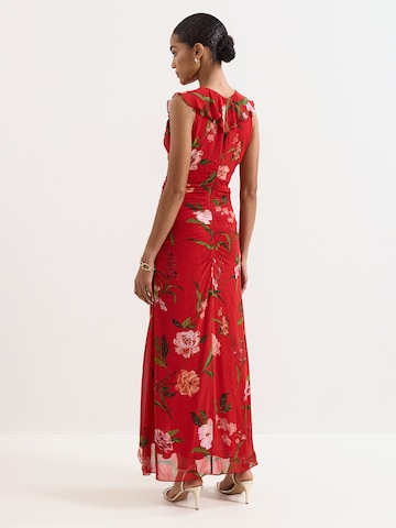 Phase Eight Kleid in Rot: Rückseite