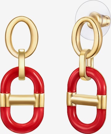 Lulu & Jane - Pendientes en oro: frente