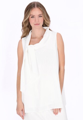 DreiMaster Vintage - Blusa em branco: frente