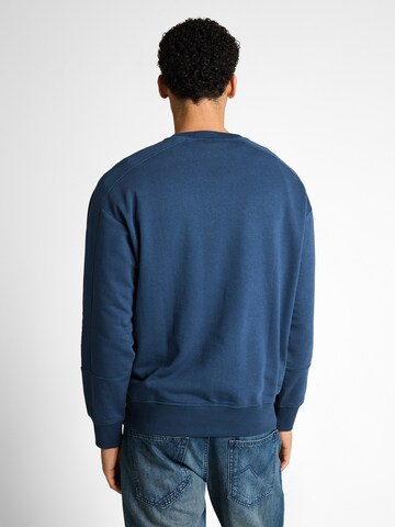 TOM TAILOR DENIM Tréning póló - kék