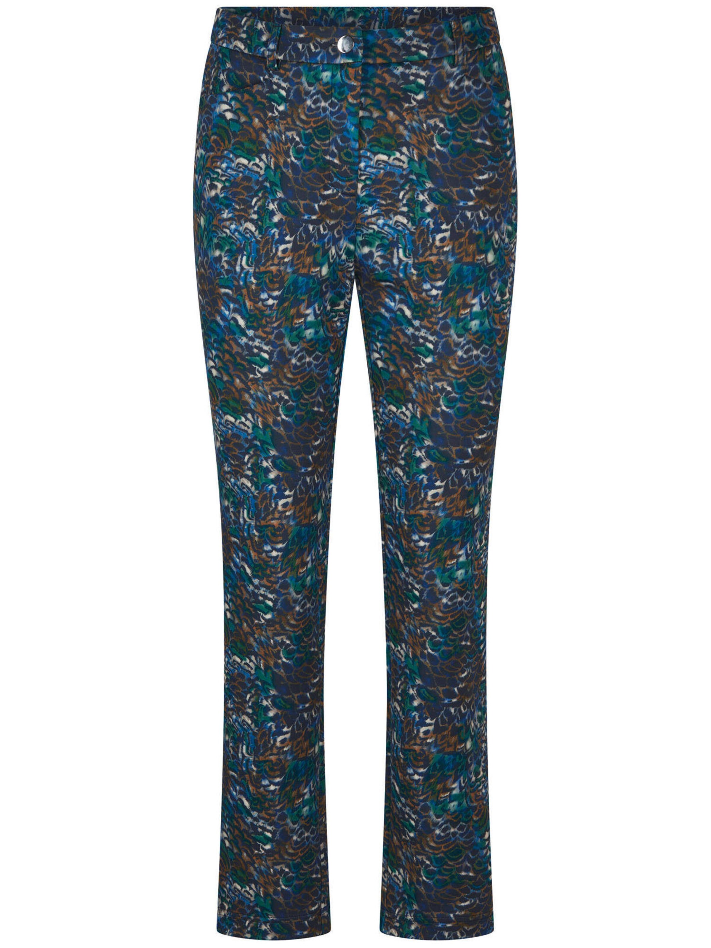 Goldner Regular Hose 'Louisa' in Blau: Vorderseite