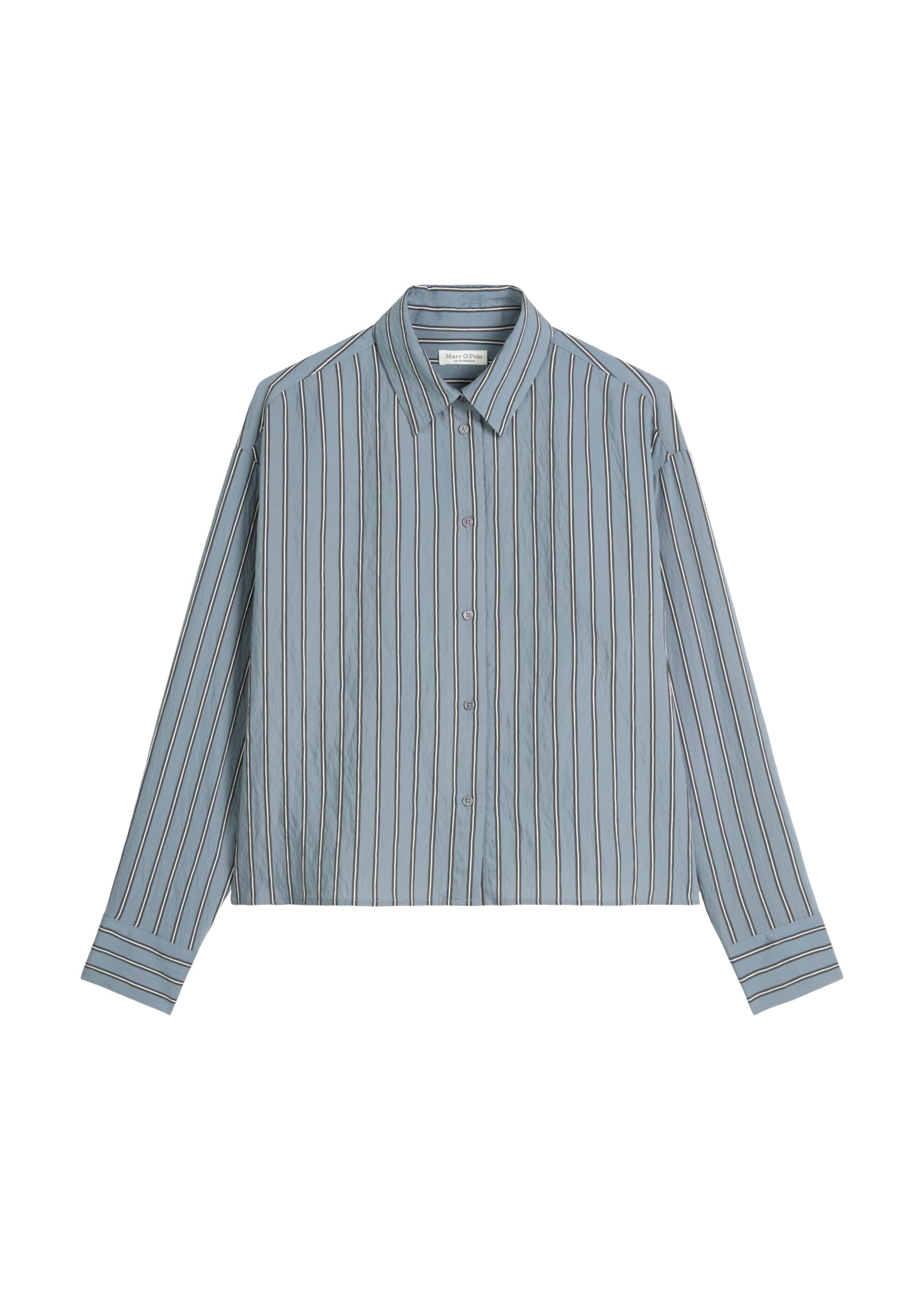 Marc O'Polo Bluse in Blau: Vorderseite