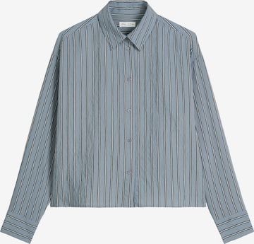 Marc O'Polo Blouse in Blauw: voorkant