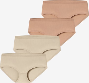 Culotte ' Invisible Cotton ' SCHIESSER en beige : devant