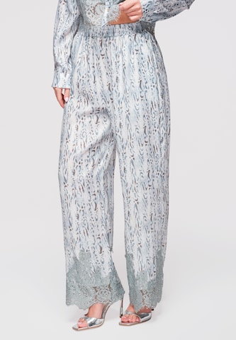 Ombre Wide leg Broek in Blauw