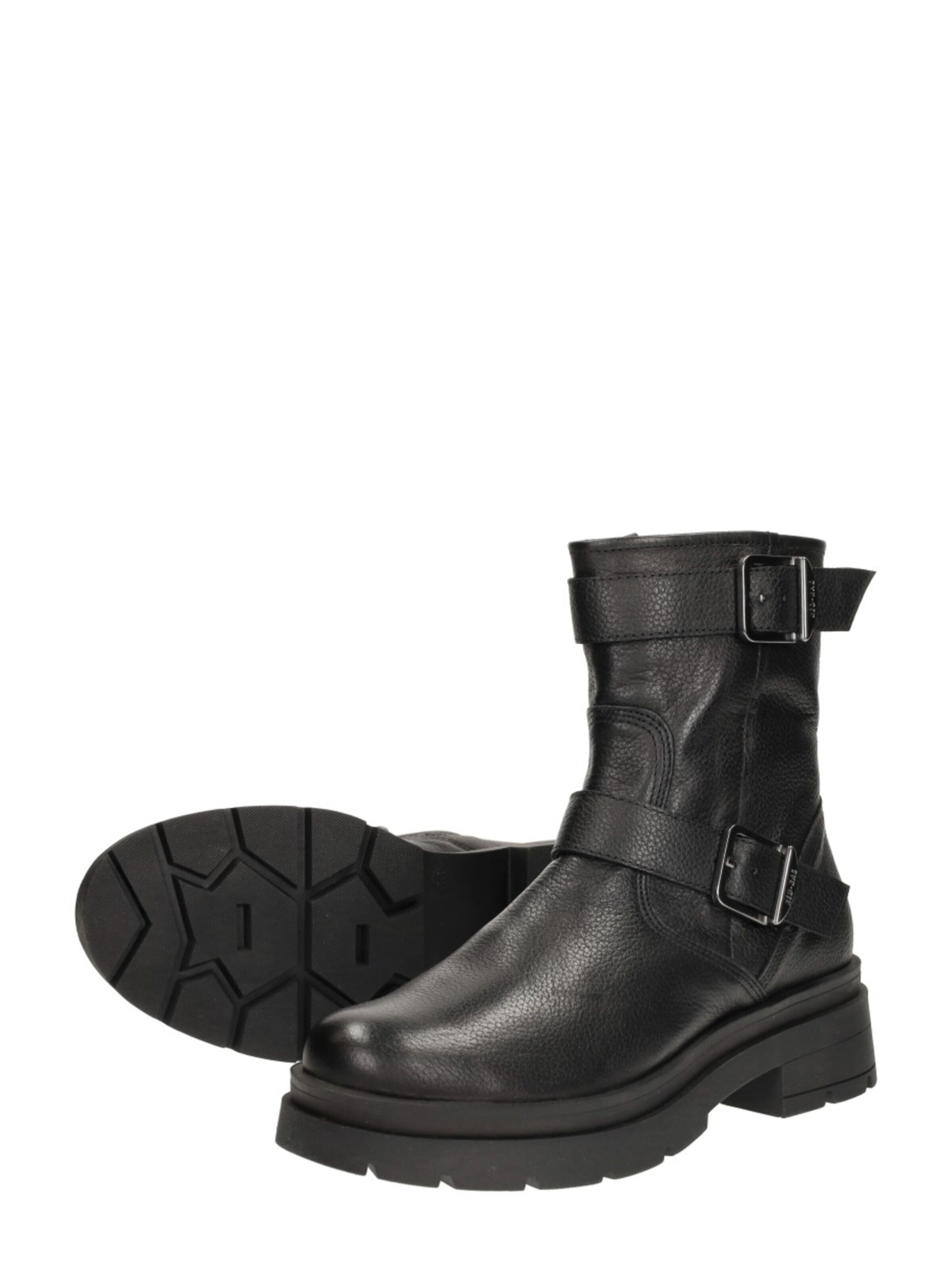 Red-Rag Boots in Black