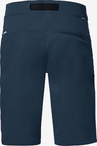 VAUDE Regular Outdoor Pants 'W Badile STS' in Blue